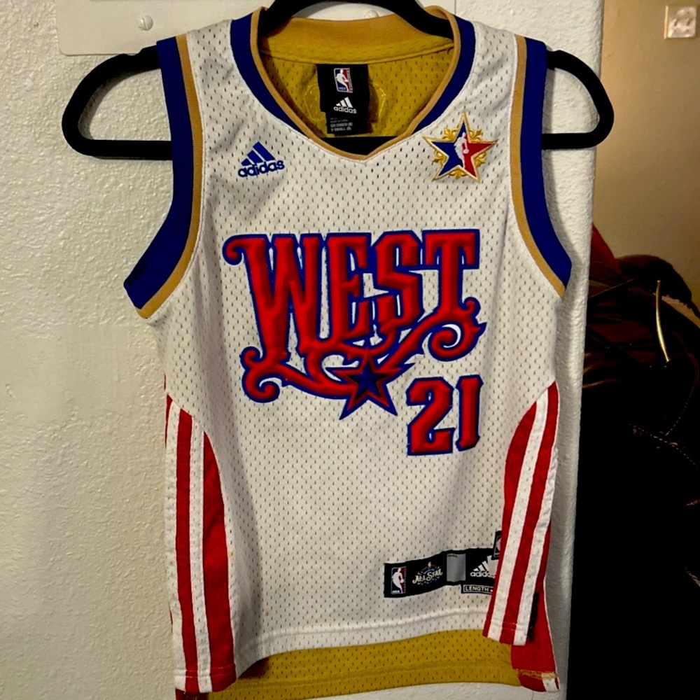 Tim Duncan Western All Star Jersey